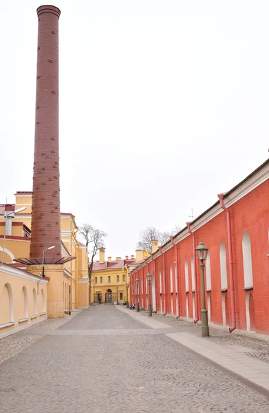 Street in Peter and Paul Fortress. — Stock Photo, Image