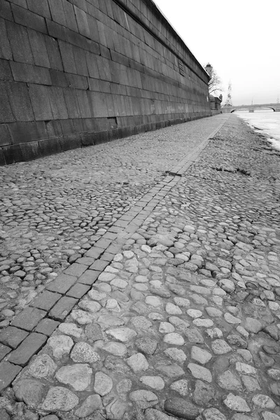 Bastião da Fortaleza de Pedro e Paulo . — Fotografia de Stock