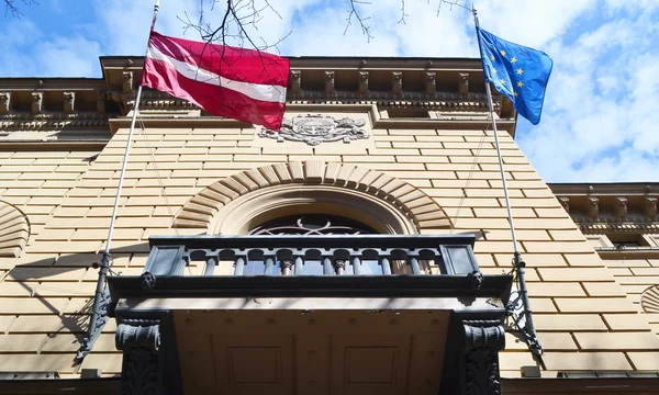 Łotewski Saeima republikan. — Zdjęcie stockowe