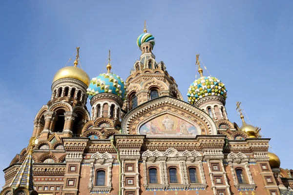 Savior on Spilled Blood Cathedral. — Stock Photo, Image