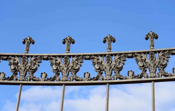 Fragment of fence of the Smolny Monastery. — Stock Photo, Image