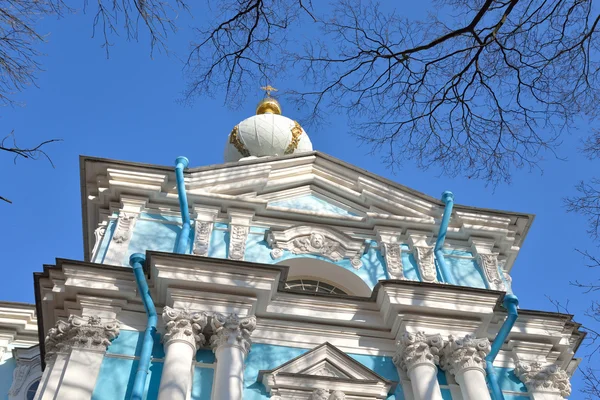 Смольный монастырь, Санкт-Петербург . — стоковое фото