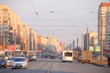 Shlisselburgsky avenue, St Petersburg. 