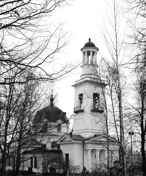 Kilisesi, St. Alexander Nevsky Ust-Izhora içinde. — Stok fotoğraf