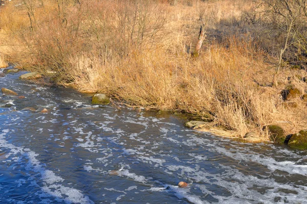 A tavaszi folyón. — Stock Fotó