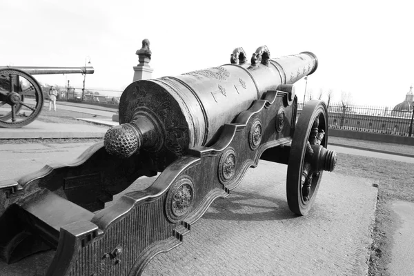 La canna del vecchio cannone . — Foto Stock