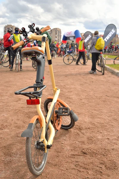 Folding bike Strida. — Stock Photo, Image