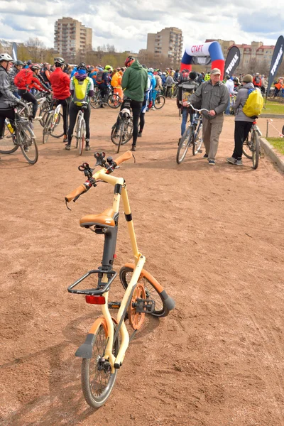 Folding bike Strida. — Stock Photo, Image