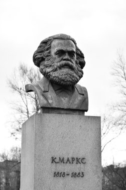 heykeli karl marx, st.petersburg.