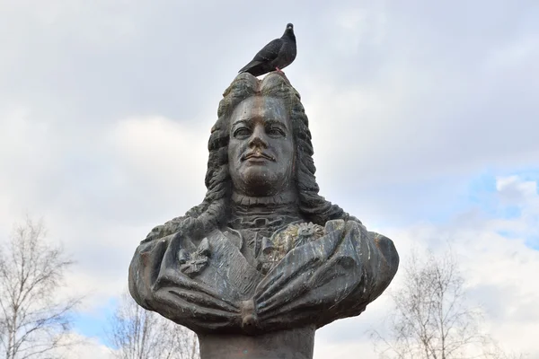 Pomnik Aleksandra Menshikov Danilovich. — Zdjęcie stockowe
