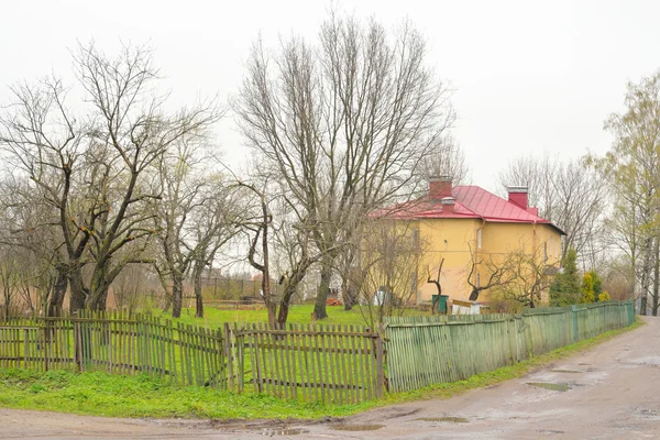 Wieś Ust Słowianin. — Zdjęcie stockowe