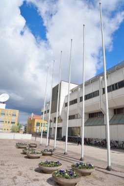 Lappeenranta içinde bina modern Belediye Binası. 