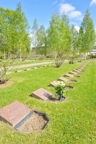 Antiguo cementerio militar en Lappeenranta . —  Fotos de Stock