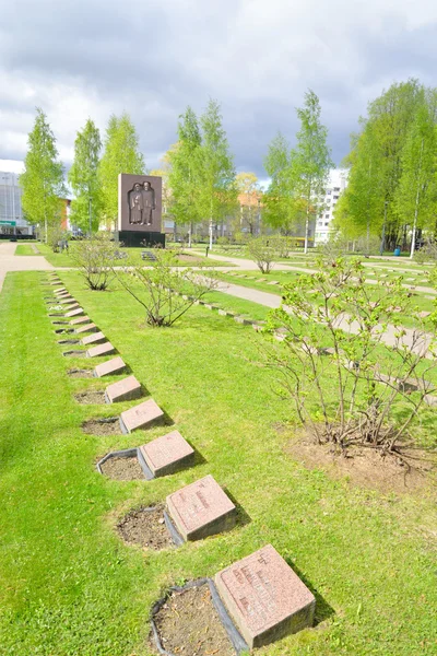 Old military cemetery in Lappeenranta. — Stock Photo, Image