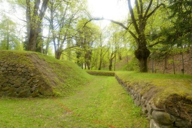 Lappeenranta Kalesi'nin Park peyzaj,