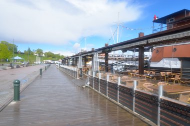 Lappeenranta sahildeki Cafe.