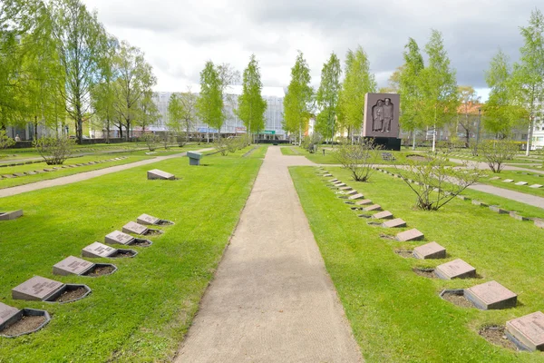 Starý vojenský hřbitov v Lappeenrantě. — Stock fotografie