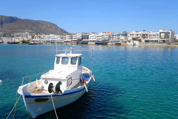 Harbor in Limenas Chersonisou. — Stock Photo, Image