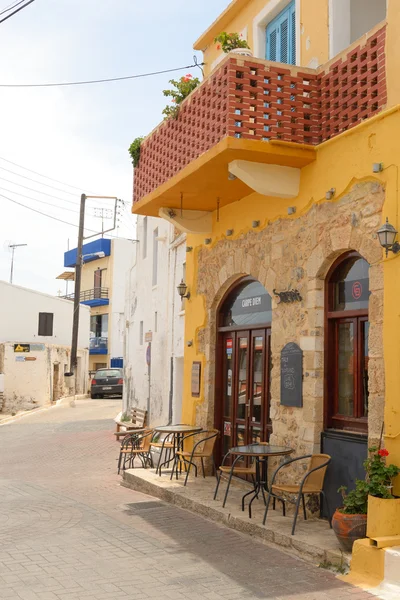 Straat in Hersonissos. — Stockfoto