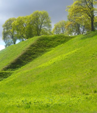 Lappeenranta Kalesi'nin Park peyzaj,