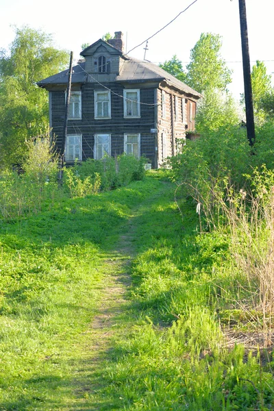 Park bij spring. — Stockfoto