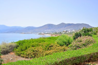 Girit sahil üzerinde göster.