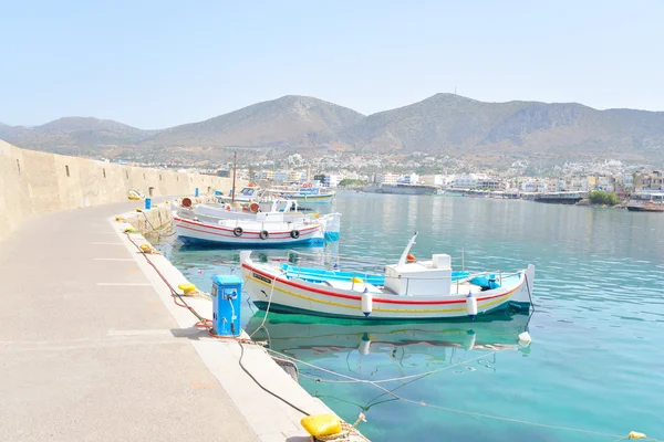 Puerto de Limenas Chersonisou . — Foto de Stock