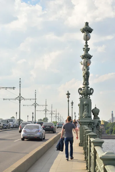 Pont Trinity à Saint-Pétersbourg . — Photo