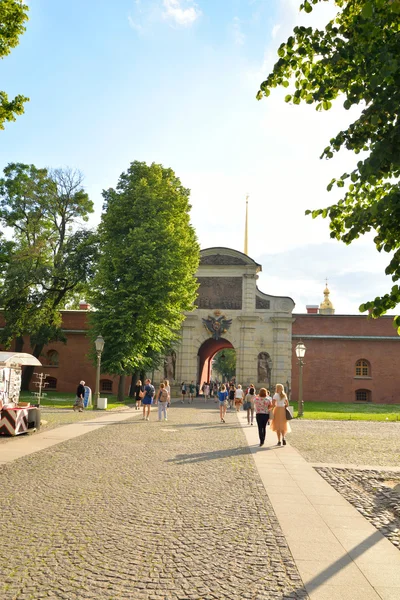 Peter och Pauls fästning. — Stockfoto