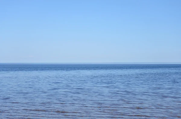 Ladoga lago por dia . — Fotografia de Stock