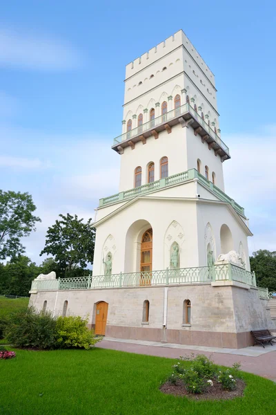 La Torre Blanca en Tsarskoe Selo . — Foto de Stock