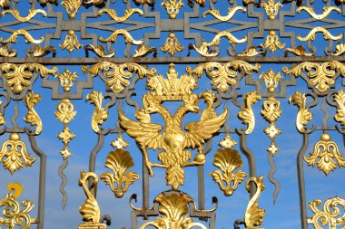 Catherine Sarayı çit Tsarskoye Selo parçası.