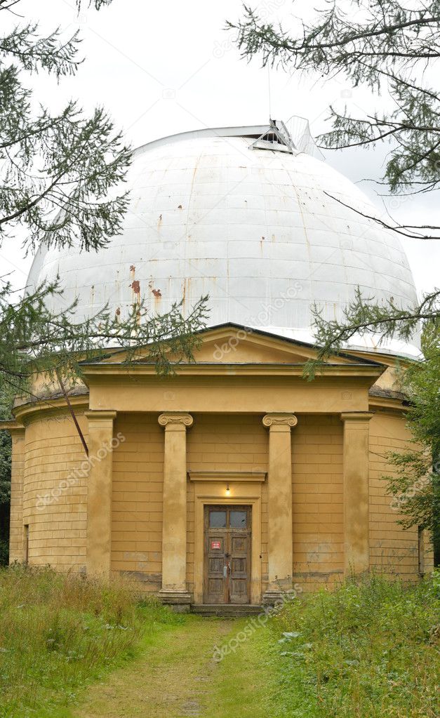 Astronomical Pulkovo observatory in St.Petersburg.