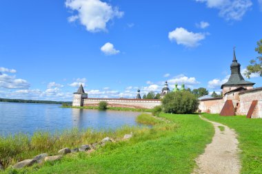 Güne göre Kirillo Belozersky Manastırı.