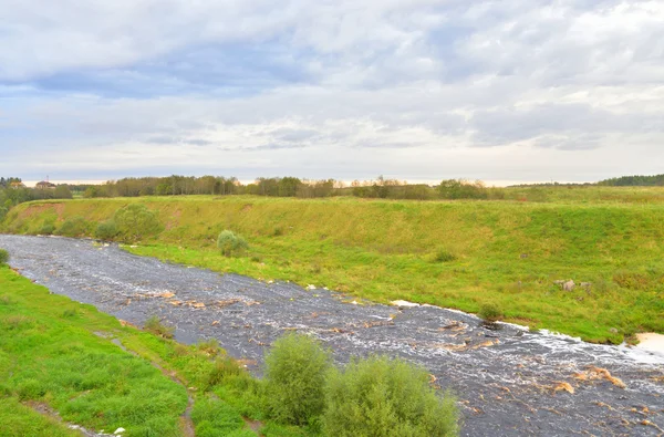 Vista del río Tosna . — Foto de Stock