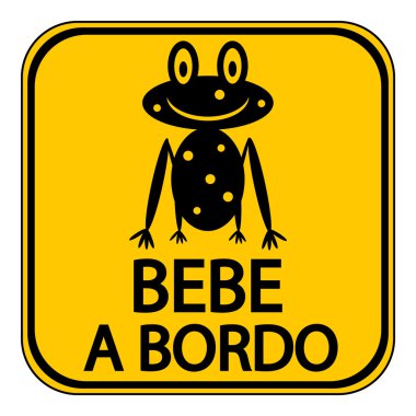 İşareti İspanyolca gemide bebek.