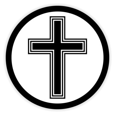 dini çapraz düğmesi.