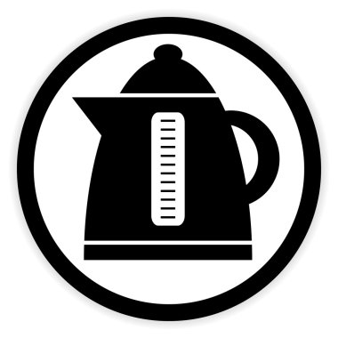 elektrikli su ısıtıcısı düğmesi.