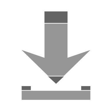 Ok download simgesi simgesi.