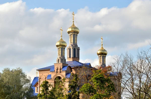 Kirche Der Heiligen Jungfrau Petersburg Russland — Stockfoto