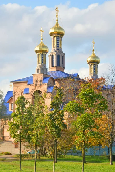 俄罗斯圣彼得堡的代祷圣女教堂 — 图库照片