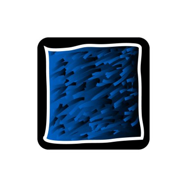 Beyaz arkaplanda soyut simge. Vektör illüstrasyonu.