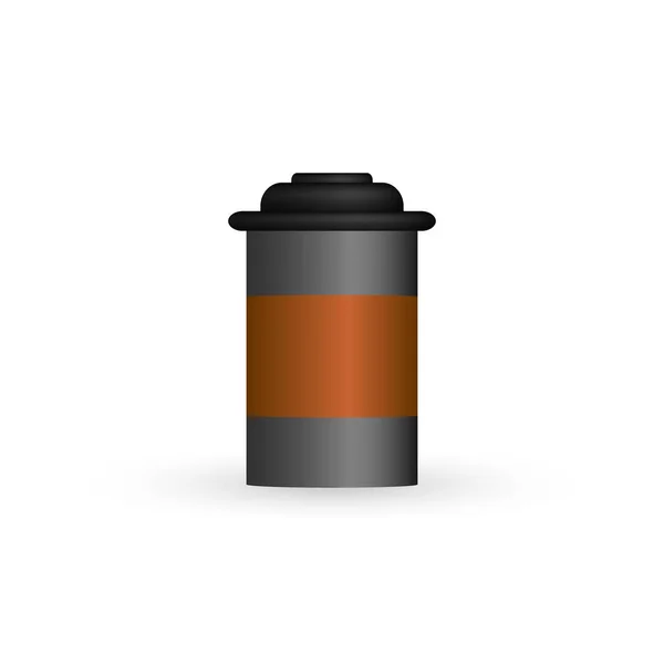 Koffiekopje Pictogram Witte Achtergrond Vectorillustratie — Stockvector