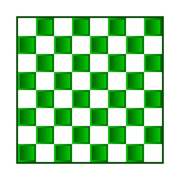 白い背景にチェス盤のアイコン ベクターイラスト — ストックベクタ