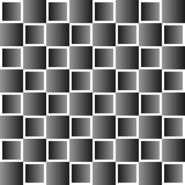 Karelerden oluşan kusursuz bir arka plan. Vektör illüstrasyonu.