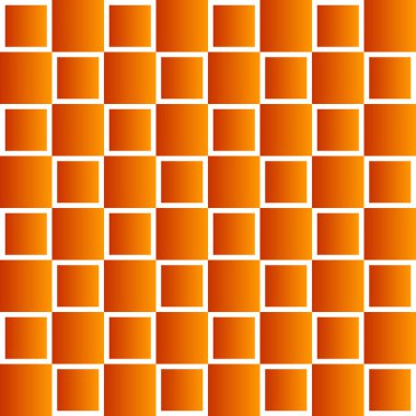 Karelerden oluşan kusursuz bir arka plan. Vektör illüstrasyonu.