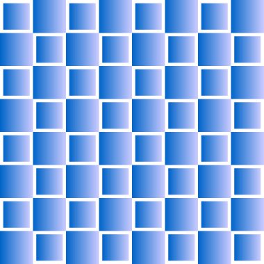 Karelerden oluşan kusursuz bir arka plan. Vektör illüstrasyonu.