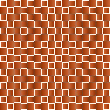 Karelerden oluşan kusursuz bir arka plan. Vektör illüstrasyonu.