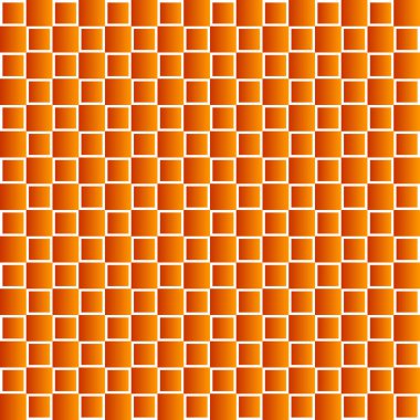 Karelerden oluşan kusursuz bir arka plan. Vektör illüstrasyonu.