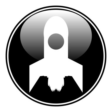 başlangıç roket düğmesi